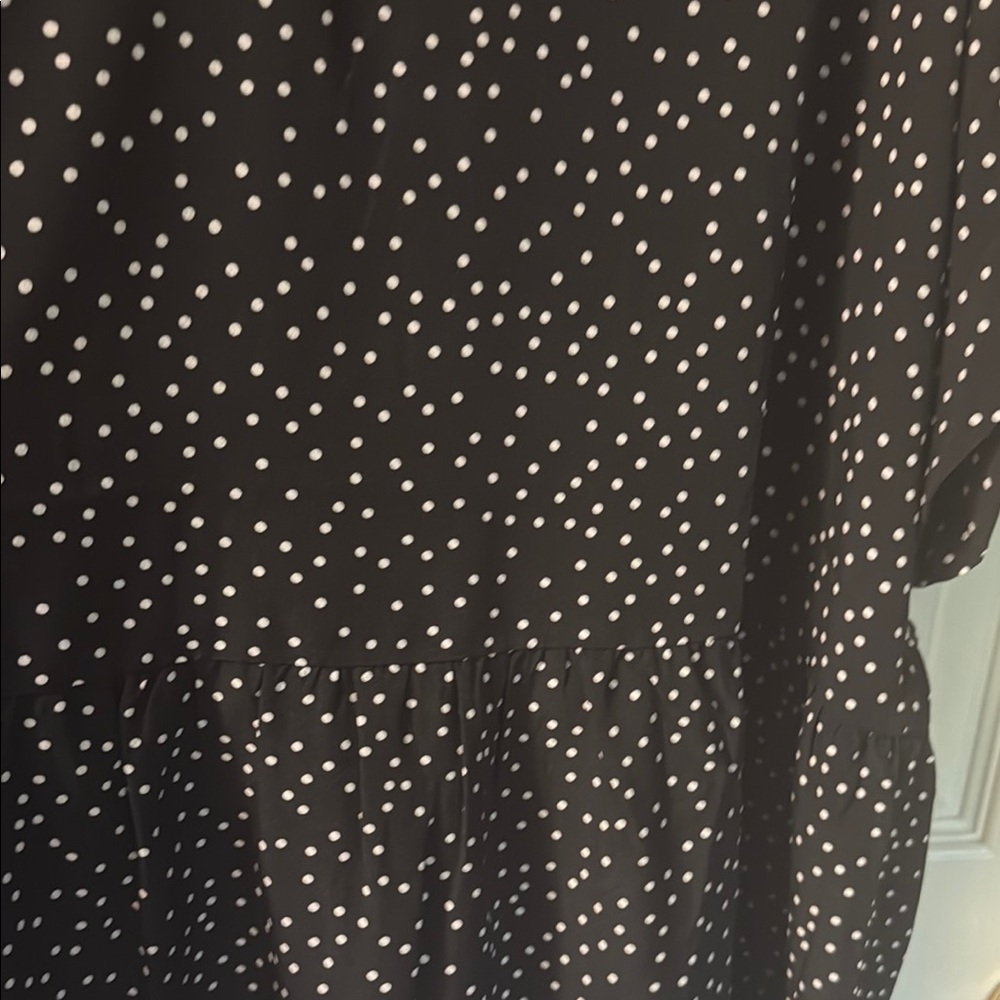 Chic Soul Black and White Blouse - Picture 4 of 6